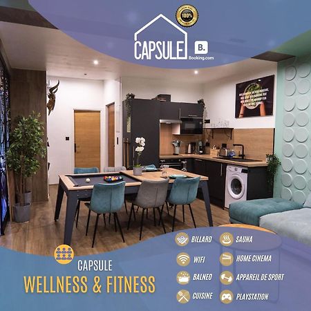 Capsule Wellness - Sauna - Balneo - Machine De Sport Privatif - Ps5 - 2 Chambres Valenciennes Exterior foto